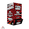 Flying Horse THC 1500mg D9 + HHC Infused Gummies (1 Gummy Per Pouch) *Dispenser Display of 60 Pouches* - Strawberry Blaster

