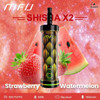 MFU Shisha X2 60k Puffs 50mg 60mL Disposables *Display of 5*