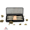 Galaxy Treats Orbital Premium Diamond Coated THCA LR Badder Filled Hash Holes .5g Pre-Rolls (6 Pre-Rolls Per Pack) *Display of 5*