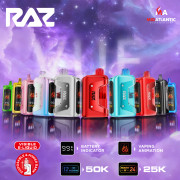 Raz VUE 50k Puffs 50mg 13mL Pod Disposables (Full Kit) *Display of 5*