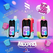 RIFBAR MIXPRO 40k puffs 50mg (Nixodine) 18mL Disposables *Display of 5*