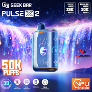 Geek Bar Pulse X 2 50K 5% Disposable *Display of 5*