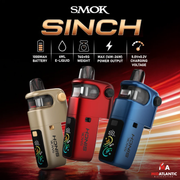 Smok Sinch 24w Fresh Lock Squeeze Refillable System