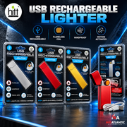[KCDS] Flameless Rechargeable Electric Coil Lighter (12 Per Pack) *Case of 2*