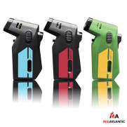 Techno Torch Triple Flame Slanted Blast Torches (Assorted Colors) *Display of 12* [Model# 19613]