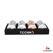 Techno Torch US Coin Lighters (Assorted Metallic Colors) *Display of 20* [Model#00001B-SL]