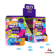 Purple Silly Dots Super Dose 2400mg Shroom Tablets (3 Tablets Per Pack) *Display of 10*