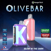 Olive Bar Luminous 25K Puffs 50mg 20mL Disposables *Display of 5* Olive Bar Luminous 25K Puffs 50mg 20mL Disposables *Display of 5*