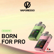 Vaporesso Eco Nano Pro Pod System 1000mAh Kit w/ 1 Replacement Lush Mesh Pod