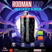 Rodman MVP 65K Puffs 50mg 28mL Disposables w/ 4 Adjustable Ice Controls *Display of 5* Rodman MVP 65K Puffs 50mg 28mL Disposables w/ 4 Adjustable Ice Controls *Display of 5*