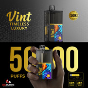 Vint Timeless Luxury Edition 50k Puffs 50mg 15mL Disposables *Display of 5*