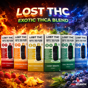 Lost THC 3D Curve THCA Blend 8g Disposables *Display of 5*