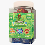 Schmack THCA Liquid Diamond Blend 1000mg Gummies (2 Gummies Per Pack) *30ct Jar*