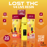 Lost THC V4 LR Blend 3g Disposables *Display of 5*