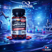 Limitless Platinum Edition 100mg 7-Hydroxy Kratom Tablets (Pre-Priced $74.99 / 10 Tablets Per Jar) *Sold As Singles*