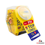 TOP Pre-Rolled Cones (Pre-Priced .99/ Assorted Sizes) *72ct Jar*