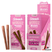 Schmack Woodz Premium Exotic THCA 3g Blunts (2 Blunts Per Pack) *Display of 10*