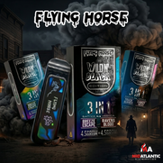 Flying Horse Wild Black Edition 3-in-1 THCP Power Blend 9g Disposables *Display of 5*