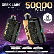 Geek Labs Pulse X 50K Puffs 50mg (Nixodine) 28mL Disposables *Display of 5*