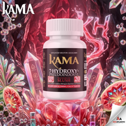 Kama 7-Hydroxy + Pseudo 2000mg Kratom Tablets (20 Tablets Per Jar) *Sold As Singles*