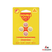 Hidden Hills Double OH-7 Club 60mg Dual Flavor 7-Hydroxy Tablets (4 Tablets Per Pack) *Display of 10*