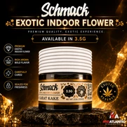 Schmack Exotic Reserve THCA Indoor 3.5g Flower Jars *Sold As Singles*