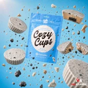 Canna Aid Cozy Cups 50mg D9 Edibles (1 Per Pack) *Display of 10*