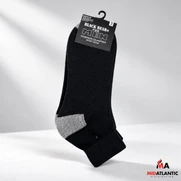 [KCDS] Black Bear Cushion Quarter For Men Sports Socks (3 Pairs Per Pack) *Case of 18*