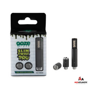 Ooze Slim Twist Pro 510 Dual Quartz Atomizer - Black Ooze Slim Twist Pro 510 Dual Quartz Atomizer - Black