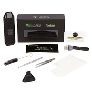KIND PEN TruVa Mini 2.0 Flower Vaporizer 2200mAh Kit w/ 1 Click Control & .3g Easy-to-Clean Quartz Chamber 