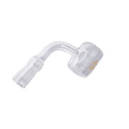 Oath Flat Top Banger w/ 90 Degree Angle Clear Joint