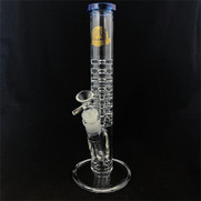 Illuminati Glass 7mm Thick Super Maria Straight Tube 14in. Water Pipe [1AMS140S]