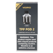 Voopoo TPP-2 Empty 5.5mL Replacement Pods *Pack of 2* Voopoo TPP-2 Empty 5.5mL Replacement Pods *Pack of 2*