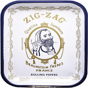 Zig-Zag Metal Rolling Trays