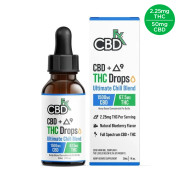 CBDFx CBD + D9 1500mg Tincture