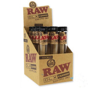 Raw DLX Cannon Handmade Glass Tipped Cones *Display of 12*