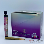 Gold Silver HHC Moonrock 2.4g Pre-Rolls *Display of 10*