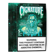 Cignature Natural Cigar Leaf 5ct Pack *Display of 8 Pouches*