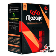 Coco Mazaya Coconut Charcoal *Box of 24 Cubes*