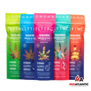 ELFTHC 1000mg Maximum Strength D8 + THCP Hybrid Candies *Display of 7*