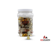 Ripple Design Glass Chillum 3 Inches 25g Assorted Colors [2358-MA06] *50ct 1/2gal. Bundle*