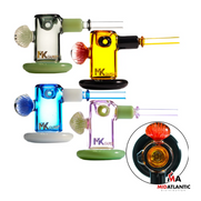 MK100 Flower Pendant Hammer Hand Pipe w/ Built In Screen [Model# MKH12]