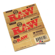 Raw King Size Supreme Creaseless Natural Rolling Papers (40 Leaves per Booklet) *Display of 24 Booklets*