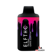 ELFTHC 3000 High Potency D8 + THCP + THCX Blend 3g Disposables - Grape Slur-P #4