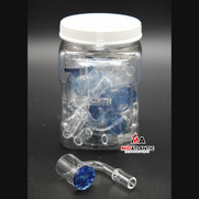 14mm Male 90 Degree Glass Bucket Banger [QGAV-C90] 16ct 32oz. Bundle