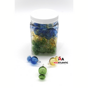 Colored Bulb Glass Carb Caps [GCP-DA53] 36ct 32oz. Bundle