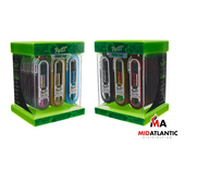 Ooze Slim Twist 2.0 Dual Charging Port Pen +USB Charger Kit Display *Stackable Display of 24 Kits*