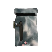 SmokeZilla Tie-Dye Canvas Roll Bags - Blue and White