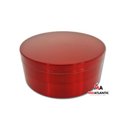 SmokeZilla 98mm Jumbo 4-Part Grinder (Assorted Colors) - Red