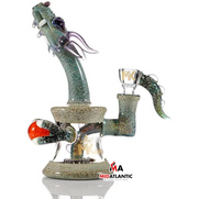 MK100 Fireball Dragon 7in. Waterpipe Kit [Model#MK205] *Sold As Singles* - Blue